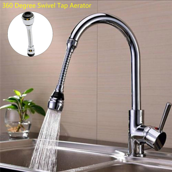 360°Swivel Water Saving Tap Aerator Diffuser Faucet Nozzle Filter Connector-x