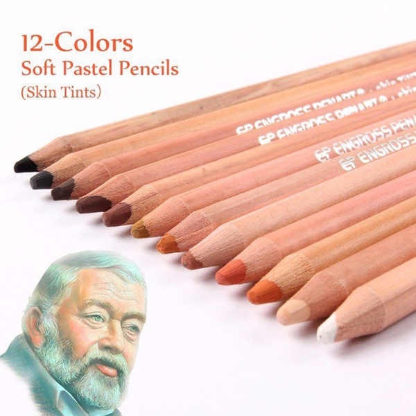 12 pcs Skin Tone Colored Pencils for Adults - Color Pencils for Portraits  and Skin tines Artists Pencil