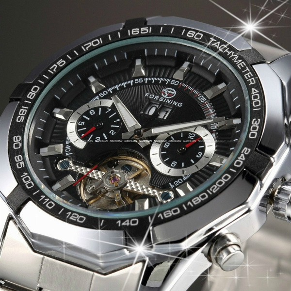 Forsining Orologi Da Uomo Da Uomo Meccanici Orologi Da Polso Da Uomo Orologi  Da Uomo Design Tourbillon | Wish
