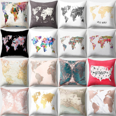 mapprintpillowcase, Pillow Covers, Throw Pillow case, Cushion Cover