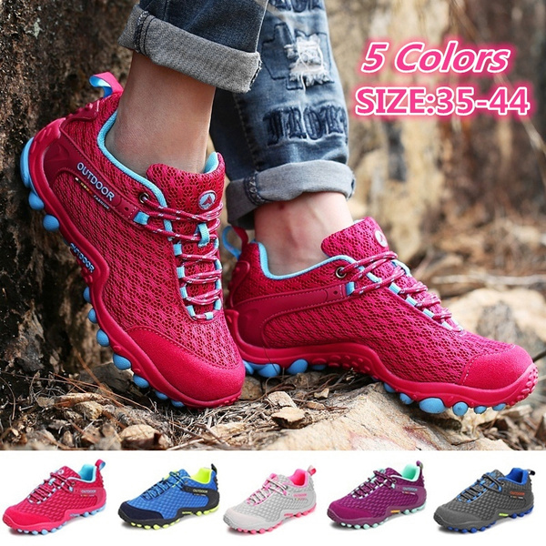 2018 Men Women Unisex Outdoor Wear Nonslip Trekking Boots Mountain