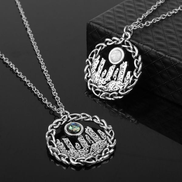 Fashion Outlander Jewelry Circle Celtic Knot Pendant Sassenach Vintage