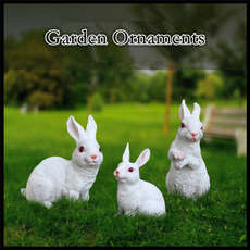 simulationrabbitornament, rabbit, Garden, decoration
