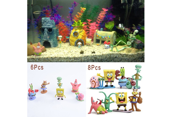 spongebob aquarium set