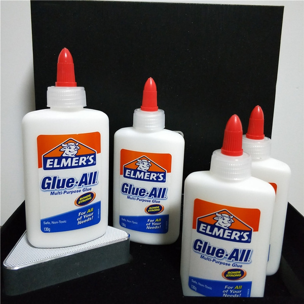 America Elmers Washable Glue All School Elmer's Glue 4/1.25 Oz. Liquid  (Color: White) Slime The White Glue Super Glue