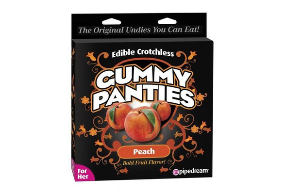 Edible Gummy Crotchless Panties Strawberry