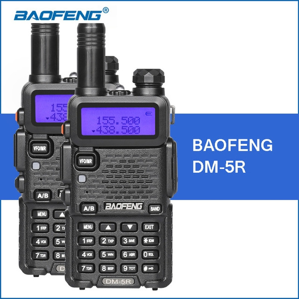 2PCS/LOT Baofeng UV-5R Upgraded Version DM-5R DMR Digital Radio UHF VHF ...