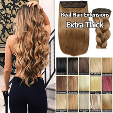 wigshumanhair, fashion women, clip in hair extensions, Hair Extensions