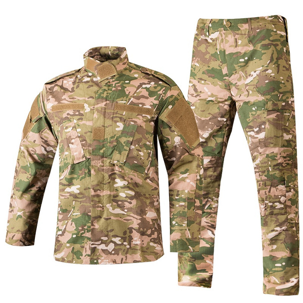US Army Suit for Man Jungle Desert Multicam Military Uniform Hunting ...