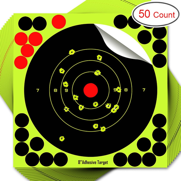 Splatterburst Targets 4 inch Adhesive "Stick & Splatter" Reactive Shooting ... 