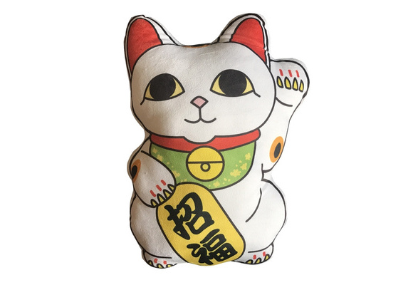 lucky cat stuffed animal