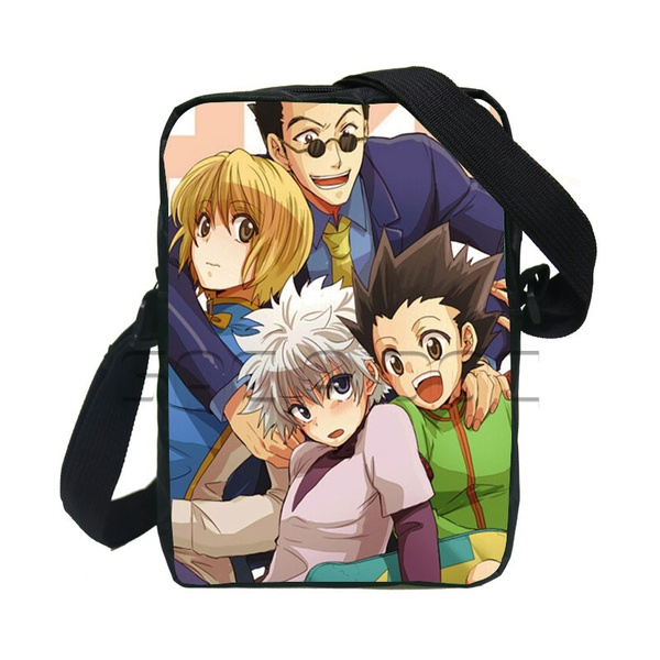 Anime Hunter X Hunter Killua Gon Kurapika Home Decor Messenger Bag Crossbody Bags Fashion Beautiful Bags Beautiful Students School Shoulder Bag Wish