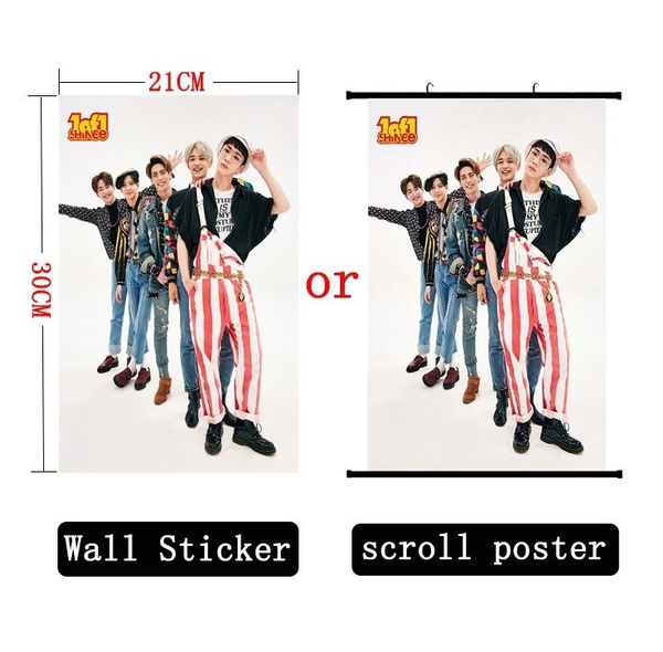 Kpop Shinee Shinee 1 Of 1 Poster Wall Stickers And Scroll Poster Dormitory Decoration Wish