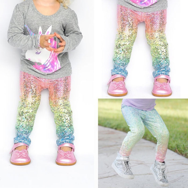 Buy Baby Girls Leggings Sequin Pants Glitter Tights Sparkle Tights Sparkle Pants  Toddler Sparkle Leggings Sequin Leggings Trousers Girls Tights Birthday  Party Dance Costume Turquoise Sky Blue L (2T-3T) at Amazon.in