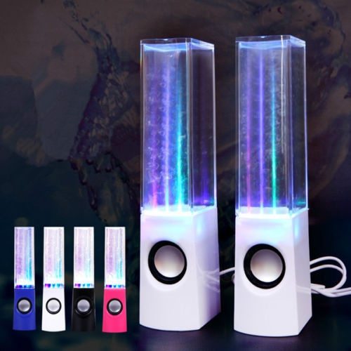 Multi-Colored Illuminated Dancing Water Speakers 