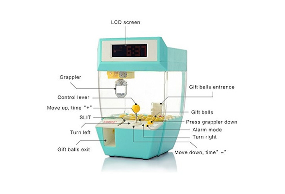 alarm clock claw machine