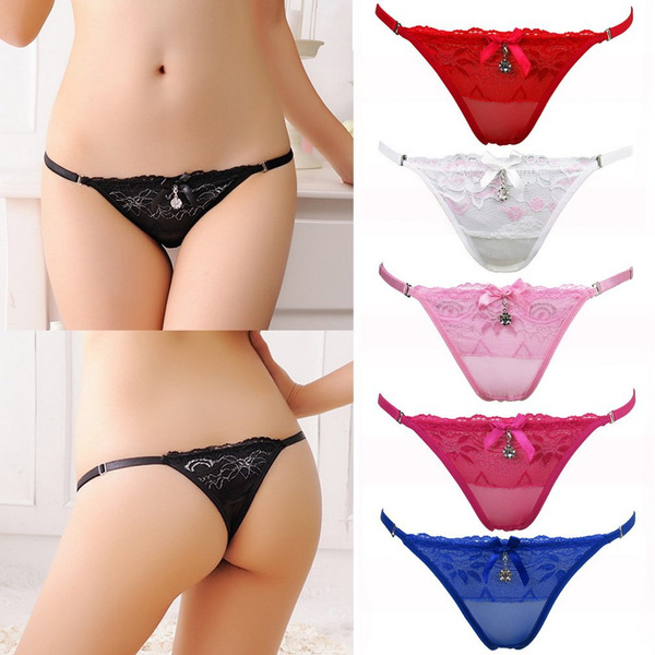 Women Ladies Sexy Thongs G-string V-string Panties Knickers Lingerie  Underwear