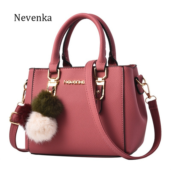 Nevenka Women Bag Pu Leather Tote Brand Name Bag Ladies Handbag