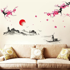 Decor, living room, Chinese, blossom