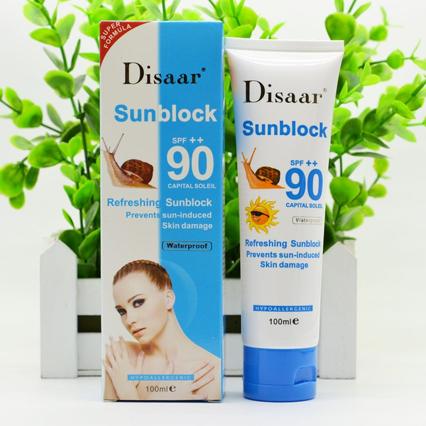 disaar snail sunscreen