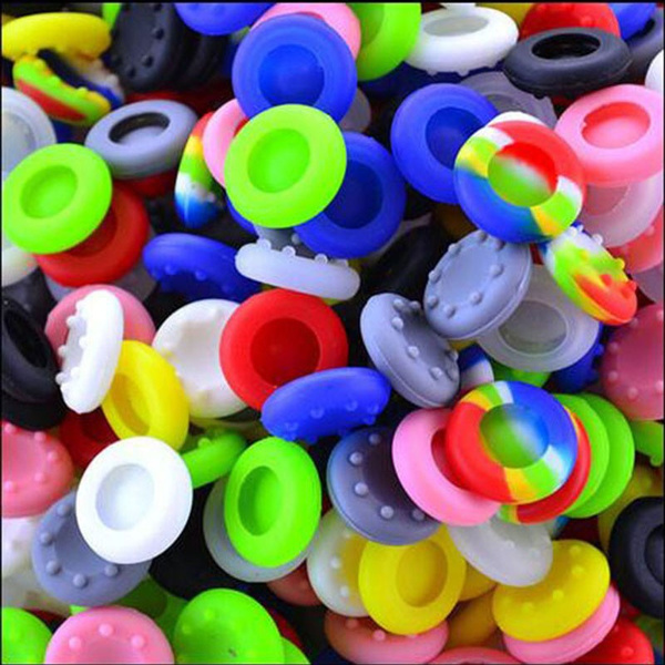 20pcs/lot Colorful Silicone Thumb Stick Joystick Grip For Sony PlayStation  3 PS3 PS4 Controller Cap Cover For Xbox360 XBOX ONE