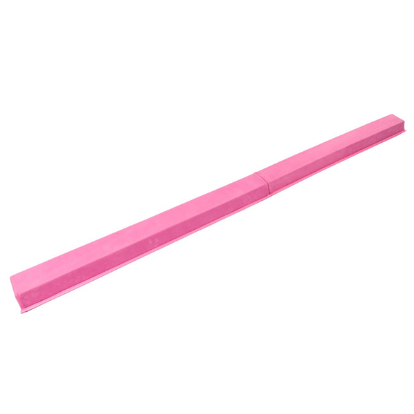 8 Feet Young Gymnasts Cheerleaders Training Folding Balance Beam Pink ...