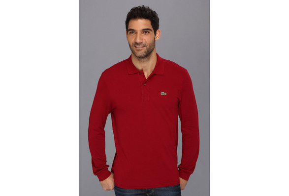 polo manica lunga lacoste