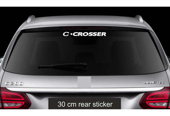 2x Door Sticker Fits Citroen C-Crosser Side Premium Qaulity Decals Graphics CF12 
