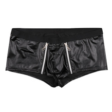 Ropa interior, boxer briefs, blugepouch, leather