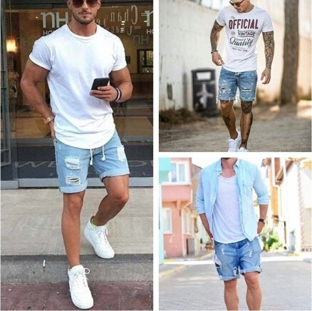 Stylish Jean Shorts Mens For Sale Off 67
