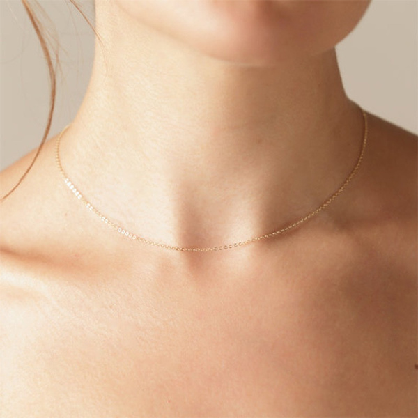 Plain neck sale chain