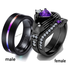 Couple Rings, Fashion Jewelry, 8MM, Jewelry
