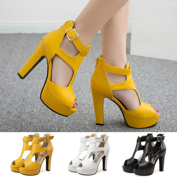 Heels for Women Size 12 Ladies Fashion Leopard Print High Heel Shoes  Rhinestone | eBay
