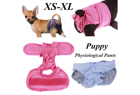 Girls Underwear 1pc Puppy Panties Dog Diapers Puppy Dress Jumpsuits Costume  Lingerie pet Physiological Pants Dog Diaper Pantie Sweet Accessories Male