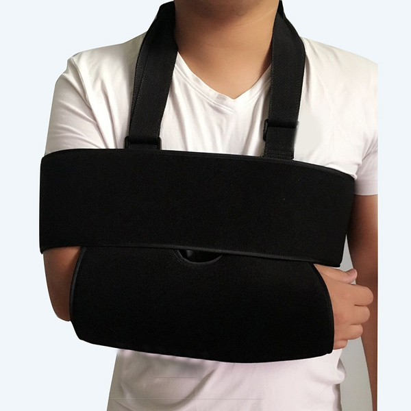 Hand Sling Adjustable Medical Arm Shoulder Hand Sling Brace Elbow Support Wrap ...
