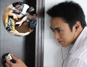 hiddenroomlistendevice, doorlistenbug, Earphone, hiddenearbug