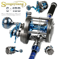 spinningfishingreel, Bass, Aluminum, castingreel