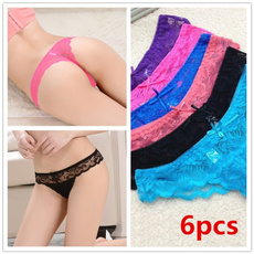 6pcs Pack Lace Panties Underwear, New Style Nice Quality Seamless Woman Underwear Ladies Panty Ladies Boxer Ladies