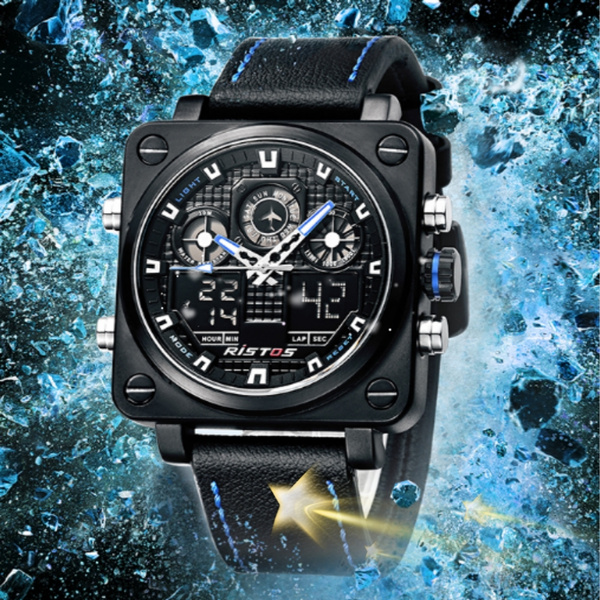 ristos watch fashion quartz chronograph watches| Alibaba.com