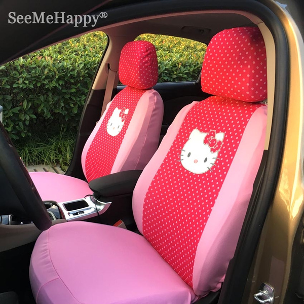 seat covers hello kitty