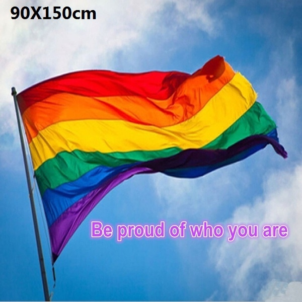 3x5FT 90x150cm Rainbow Flags And Banners LGBT Flag | Wish