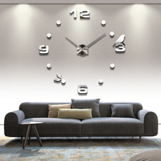relojdepared, acrylicmirrorwallsticker, watchwallsticker, Clock