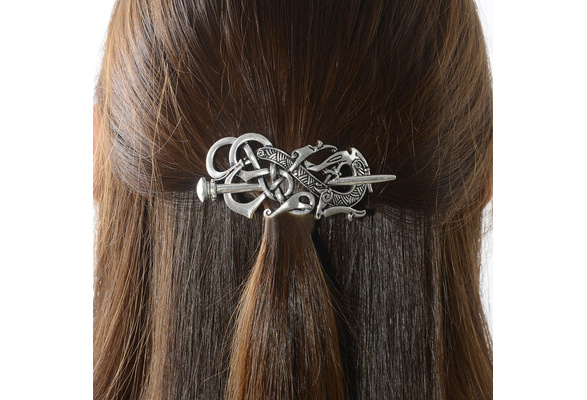 Sterling Silver Plated Vintage Celtics Knots Hairpins  display picture 1