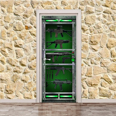 Door, Home Decor, doorsticker, Waterproof