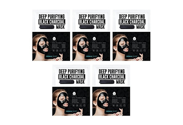 dermal black charcoal deep cleanser