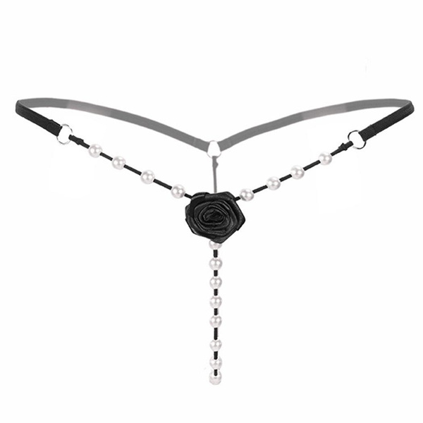 beaded thong