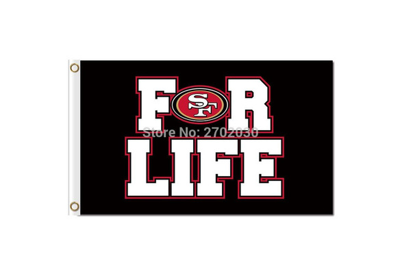 San Francisco 49ers 5 Time Super Bowl Champions FLAG 3X5 -   Denmark