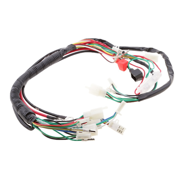 Electric Start Wiring Loom Harness for 110cc 125cc 250cc Pit Bike ATV Quad