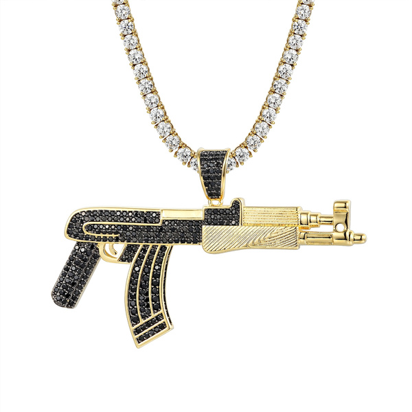 Ak 47 deals chain pendant