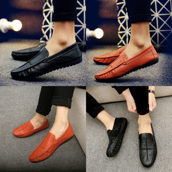 mens red walking boots